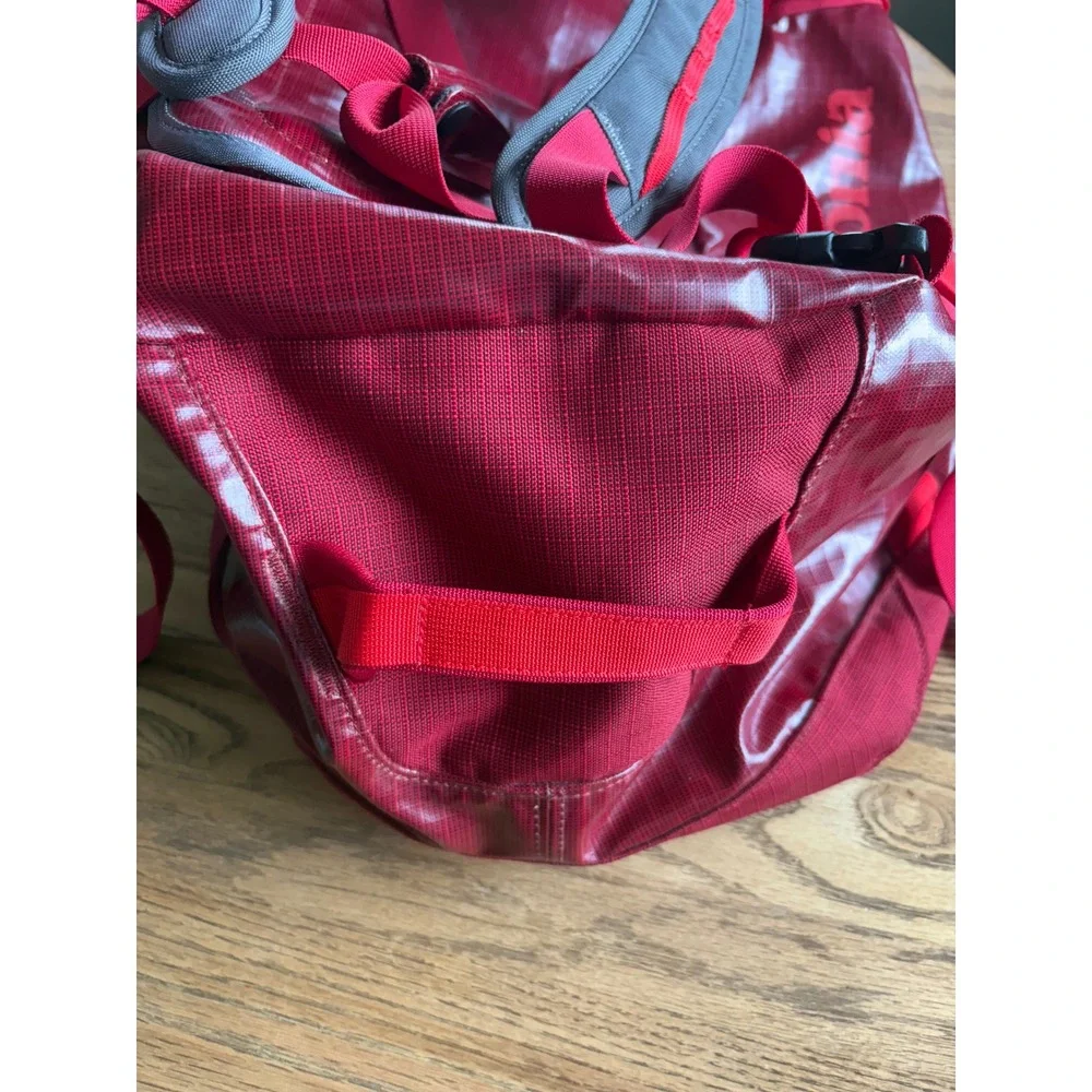 Patagonia Black Hole Duffel 60L Red Backpack Strap Travel Bag 49341 Hiking Camp